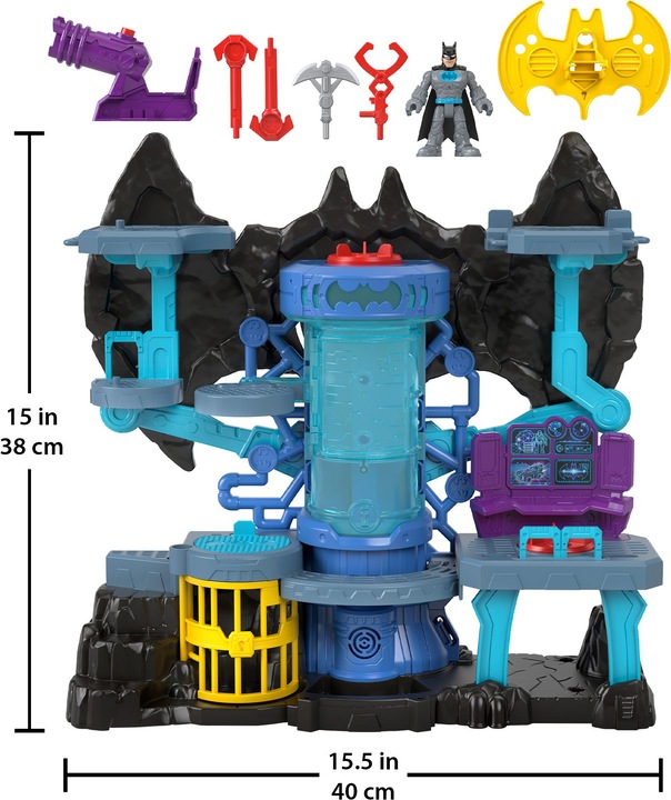 Immagine prodotto Mattel Bat-caverna Bat-Tech