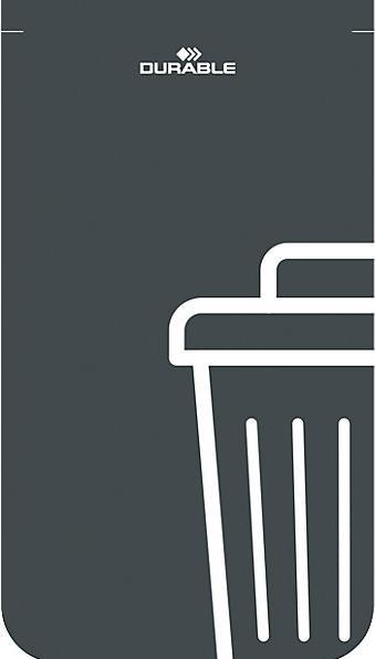 Produktbild Durable Wertstoffsammler DURASORT Restmüll 55L (55 l)