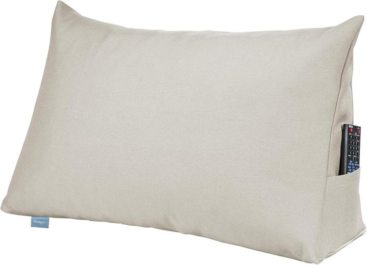 Xdream Keilkissen mit Seitenfach (70 x 40 cm)