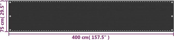 Produktbild vidaXL Sonnenschirm (400 cm)