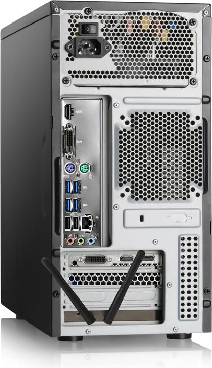 Actual product image CSL Gaming PC M11450H, QWERTZ Layout (DE) (AMD Ryzen 5 5500, 16 GB, 500 GB, GeForce RTX 3050)