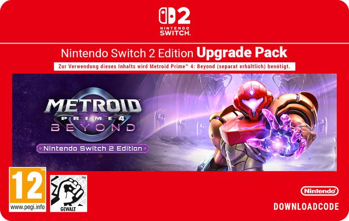 Actual product image Nintendo Switch 2 Metroid Prime 4 Beyond Upgrade Pack Digital Code (Switch 2)