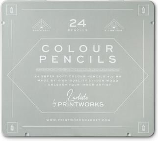 Immagine prodotto Printworks Set matite colorate (Grigio chiaro, 24 x)