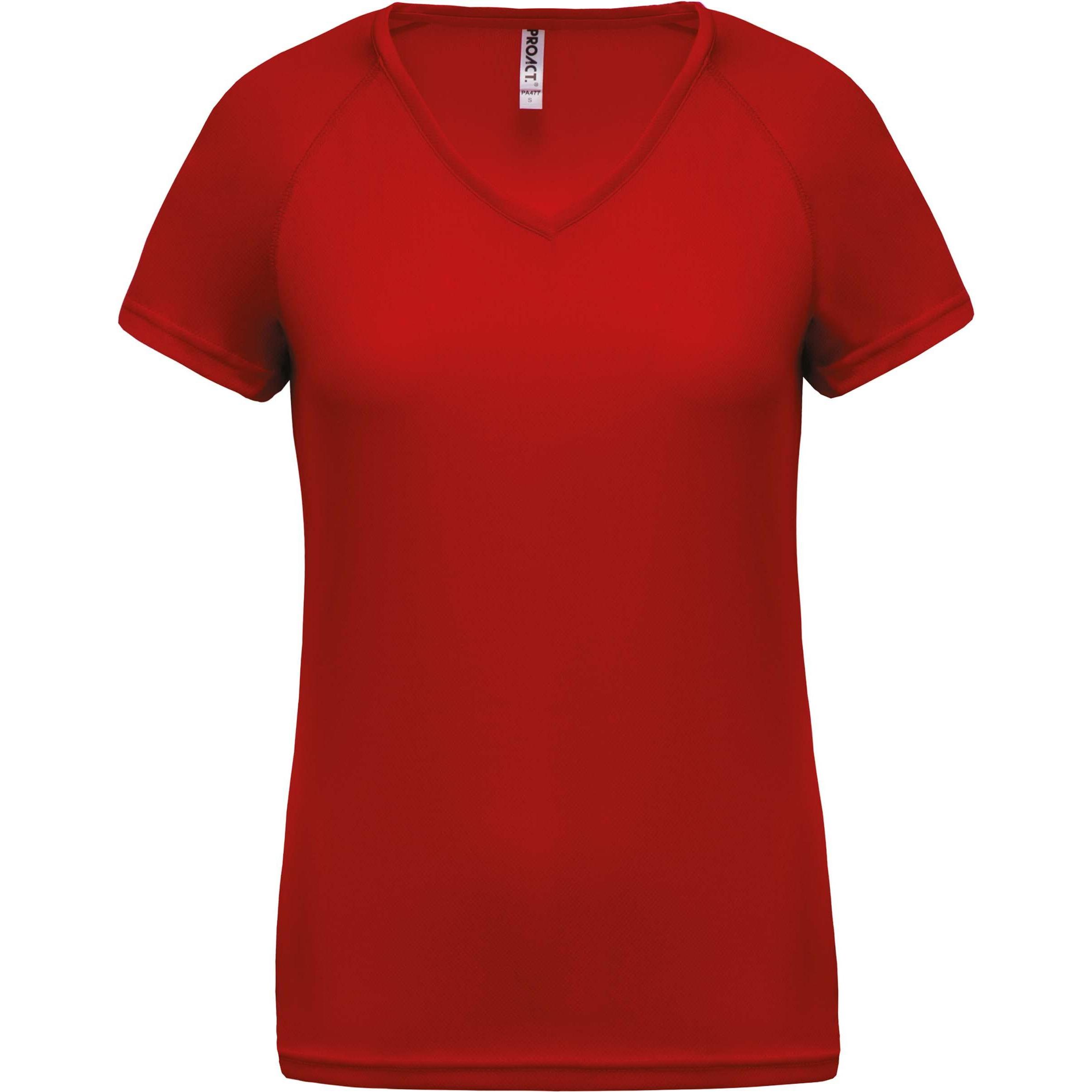 Thumbnail - Proact, Damen, Sportshirt, Sport (XS), Rot, XS