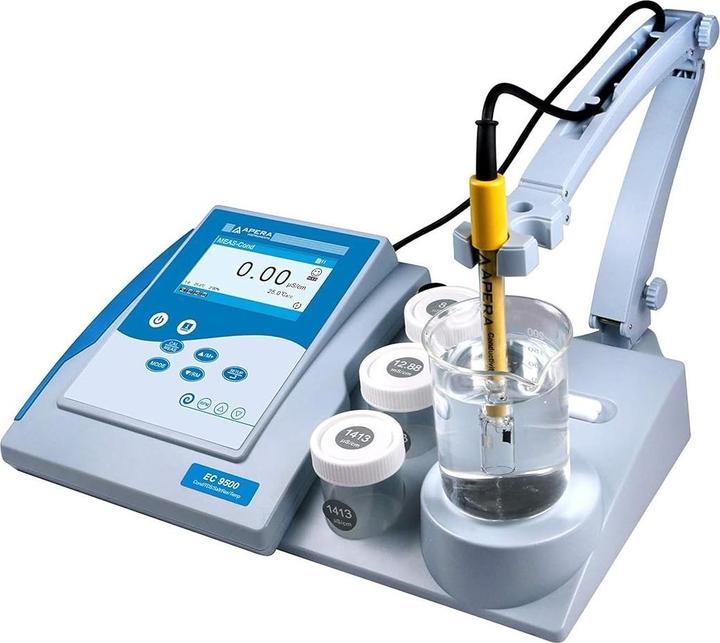 Actual product image Apera Instruments EC9500 Benchtop Conductivity TDS Salinity Resistivity Meter Kit (Conductivity measuring instrument)