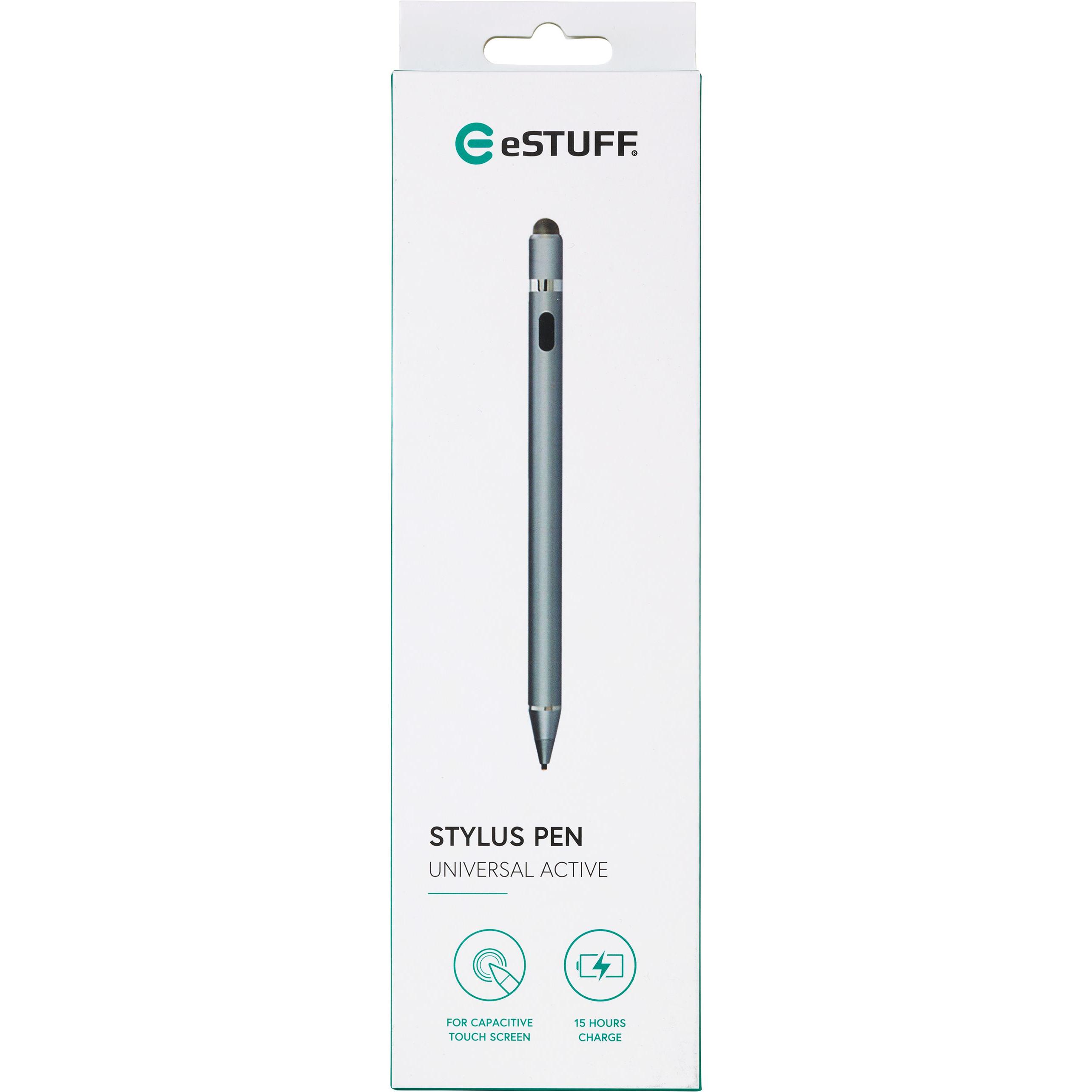 Thumbnail - eSTUFF Universal Active Stylus Pen, Stylus, Grau