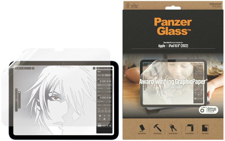PanzerGlass UWF GraphicPaper (1 Pezzo/i, iPad 2022 (10a generazione))