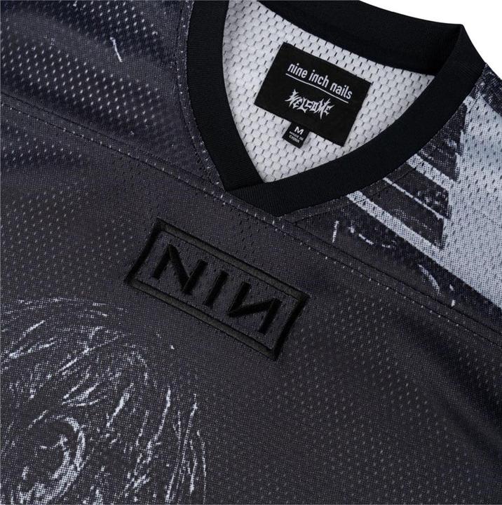 Actual product image Welcome Welcome X Nine Inch Nails Closer Mesh Football Jersey (S)