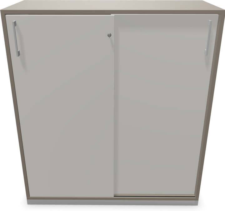 Actual product image Narbutas Choice sliding door cabinet (100 x 40 x 111.5 cm)
