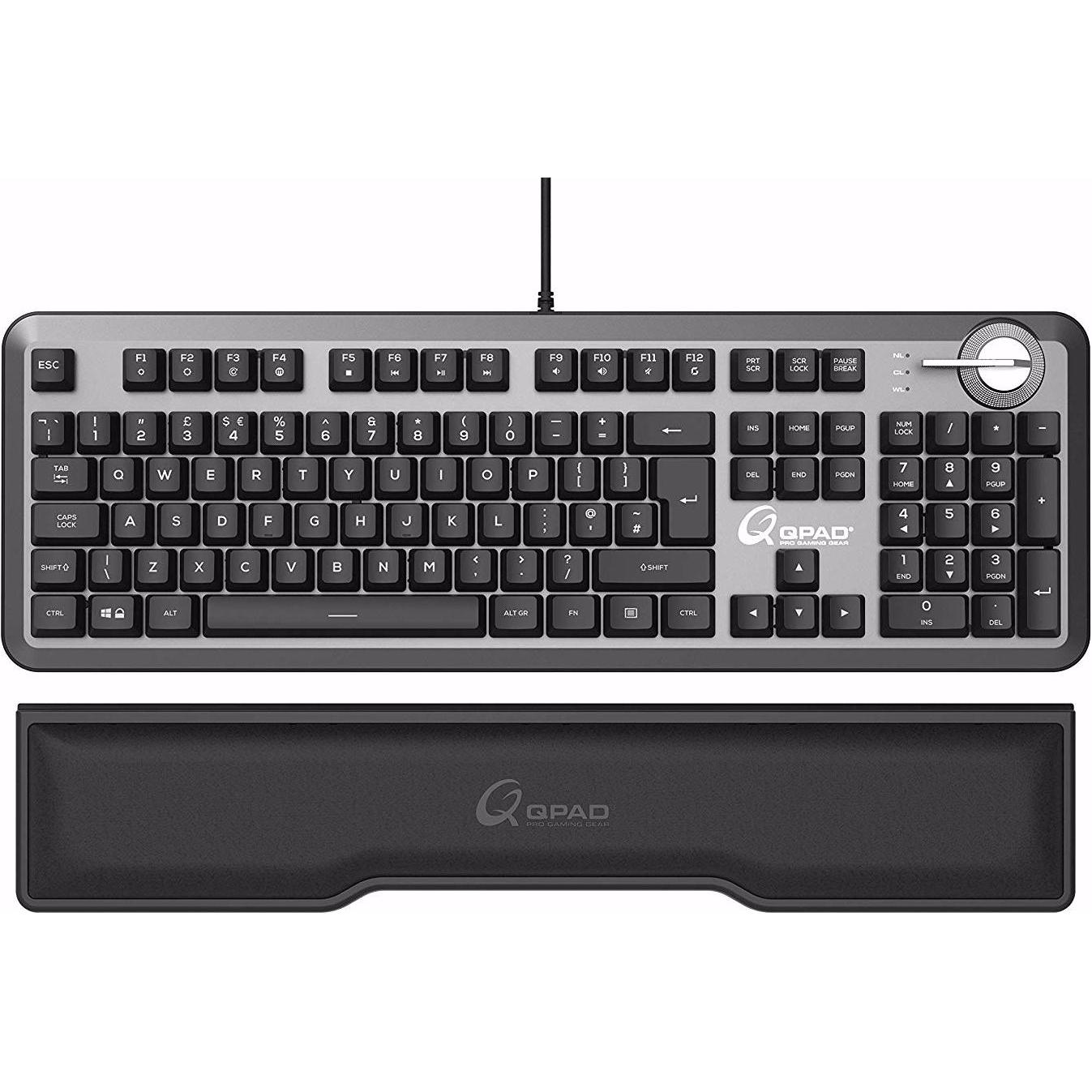 Thumbnail - QPAD MK-95 Pro (DE, Kabelgebunden), Tastatur, Schwarz