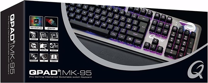 Actual product image QPAD MK-95 Pro (DE, Cable)