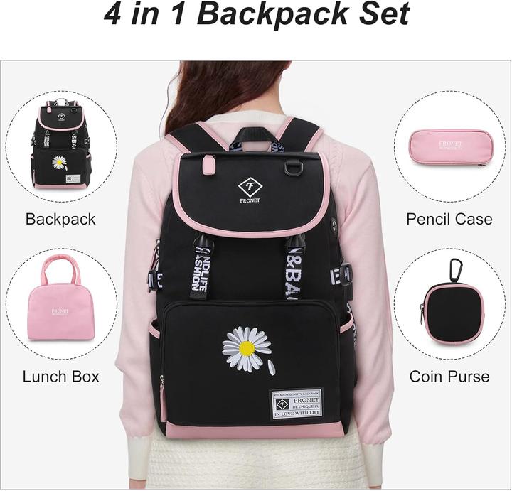 Produktbild Fronet Schulrucksack mit Laptopfach