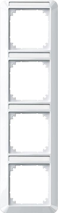 Produktbild Merten Rahmen 4f polws glz vert 1-M BSF Kst 385419