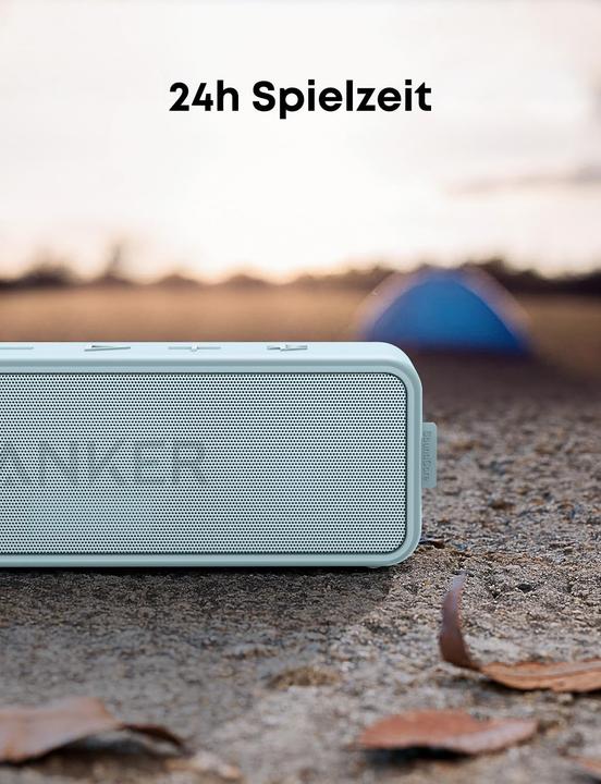 Actual product image Anker Portabler Bluetooth Speaker Soundcore 2 (24 h, Rechargeable battery operated)