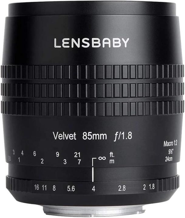 Image du produit Lensbaby Velvet 85mm f/1.8 Sony E (Sony E, APS-C / DX, Plein format)