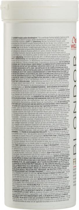 Actual product image Wella Professionals BLONDOR Freelights White Powder