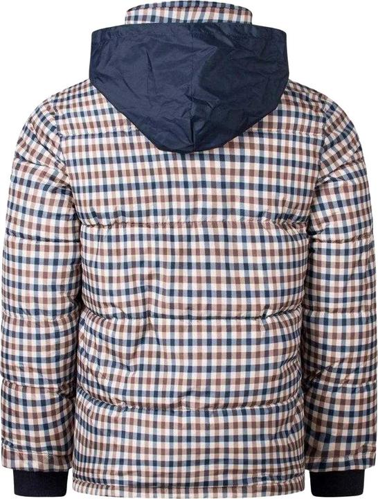 Actual product image Aquascutum Mens Checked Active Puffer Jacket (XL)
