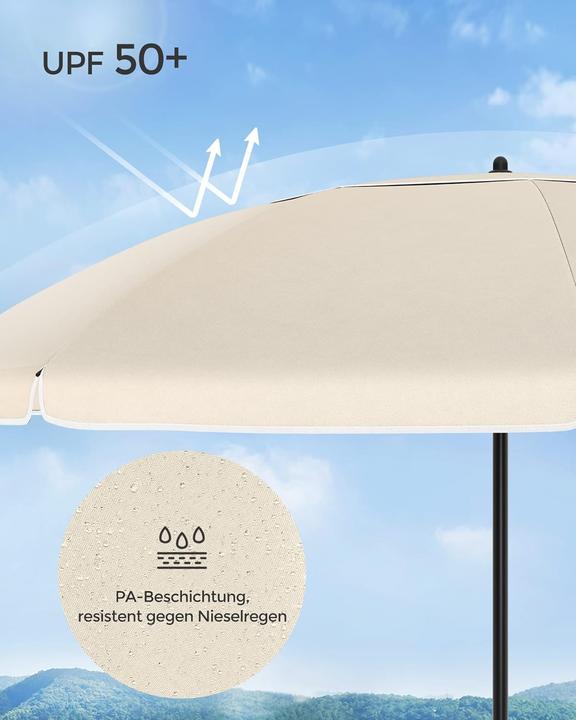 Immagine prodotto Songmics Parasole (1.80 m)