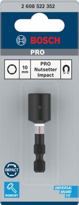 Produktbild Bosch Professional Zubehör PRO Nutsetter Impact, 10 x 50 mm (10 mm)