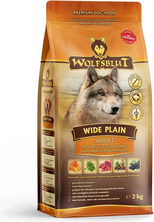 Actual product image Wolfsblut Wide Plain (Adult, 1 pcs., 2000 g)