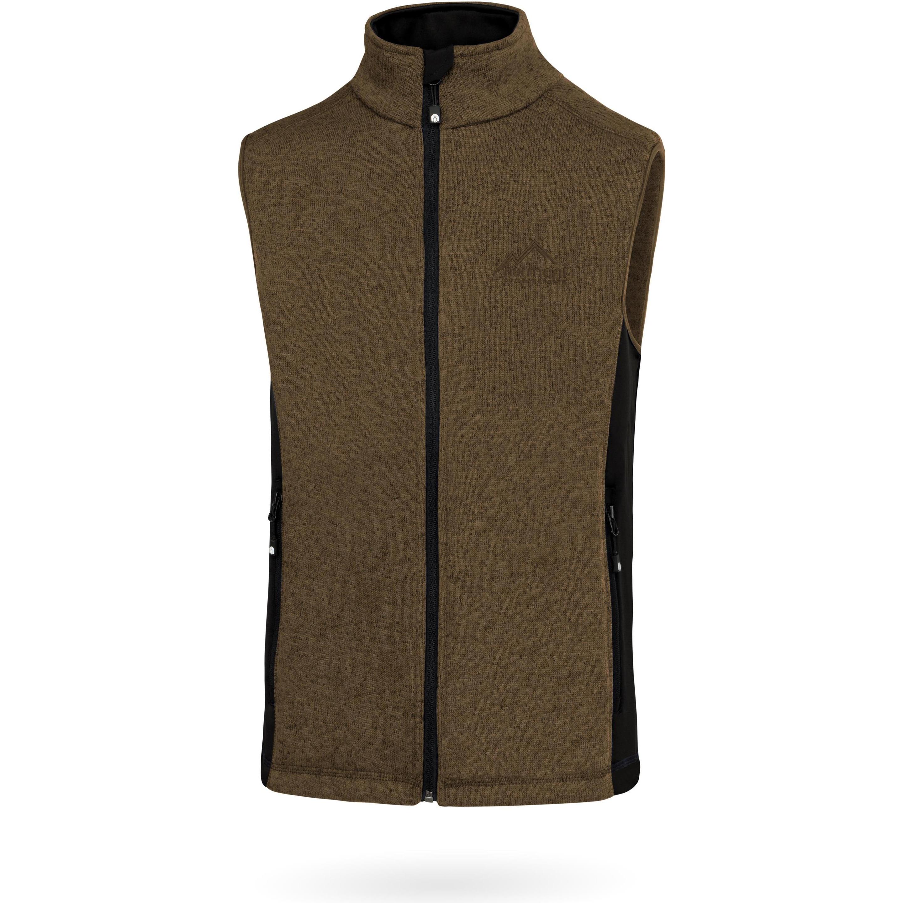 Thumbnail - Normani, Herren, Weste, Herren Strick-Fleeceweste Shamattawa, Beige, (S)