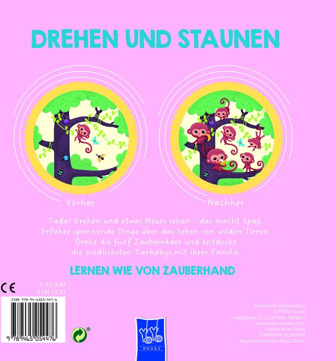 Actual product image Drehen und Staunen - Wilde Tiere (German)