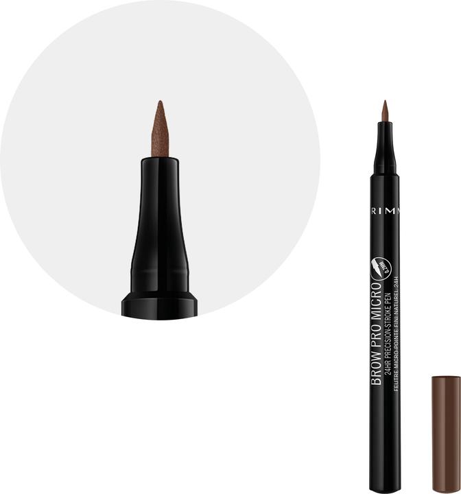 Actual product image Rimmel London BROW PRO MICRO PRECISION pen #003-soft brown (003 Soft Brown)