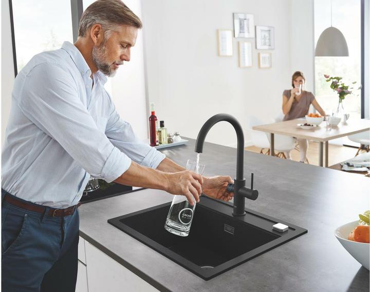 Actual product image Grohe Blue Home Schwarz