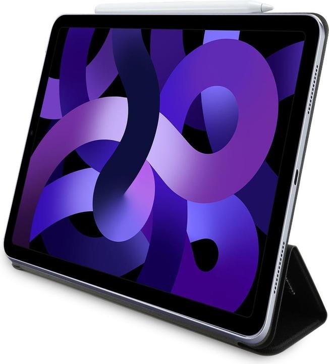 Produktbild Karl Lagerfeld Saffiano Magnetic Karl & Choupette iPad Air 13 2024 Book Cover Case - Black (Apple iPad Air 13 2024, Apple iPad Air 13 2025, Apple iPad Air 13 2026)