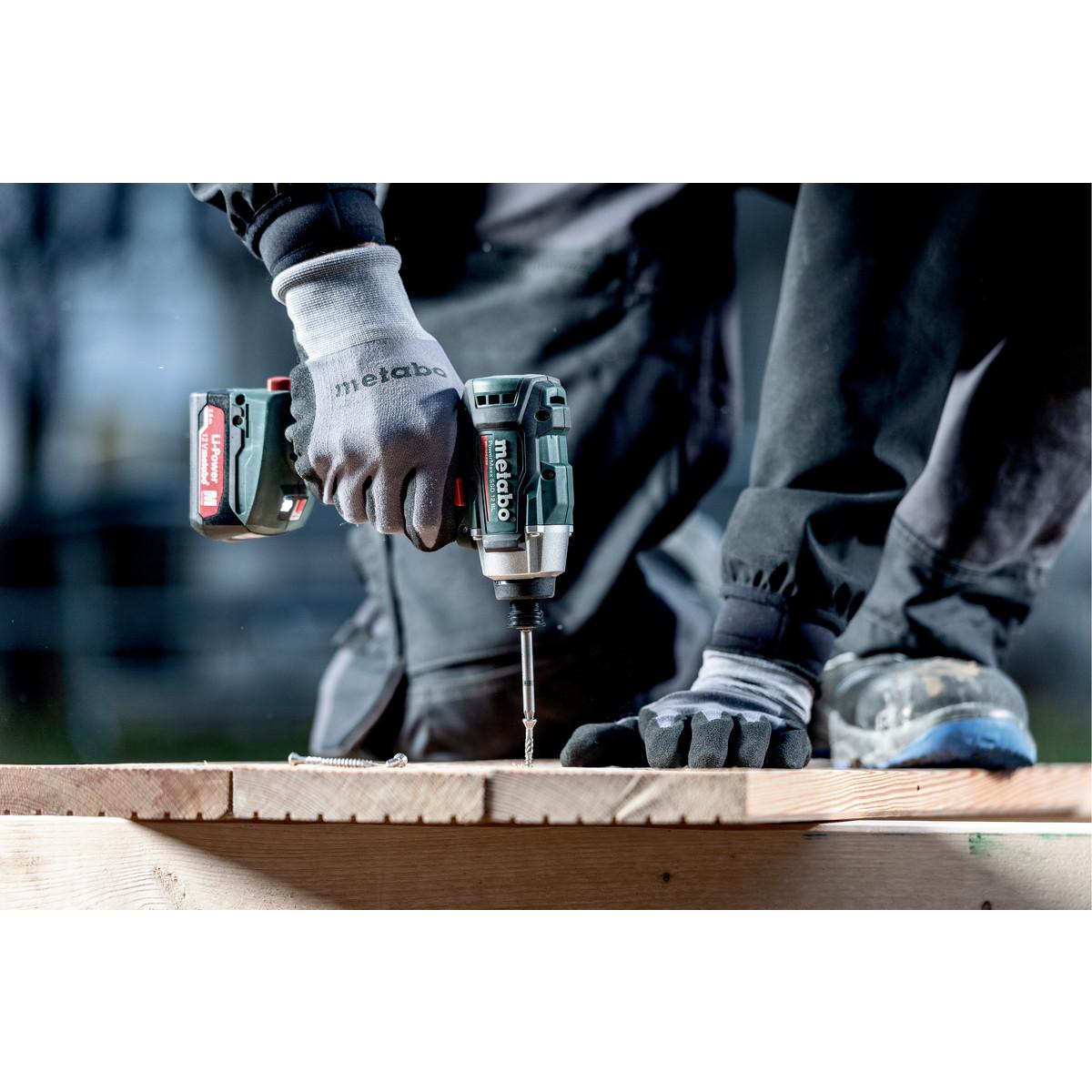 Thumbnail - Metabo, Bohrmaschine + Akkuschrauber, 12V Akku-Schlagschrauber PowerMaxx SSD 12 BL (Akkubetrieb)
