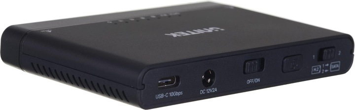 Productafbeelding Unitek S1222A kabel genderwisselaar USB 3.2 SATA 2 5/3 5' & M.2 PCIE/NVME Zwart (M.2 2280)