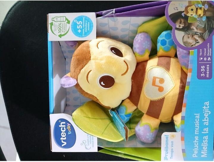 Actual product image VTech Plüschtier mit Klang Mielisa Biene 22,5 x 11,6 x 24,1 cm (22.50 cm)