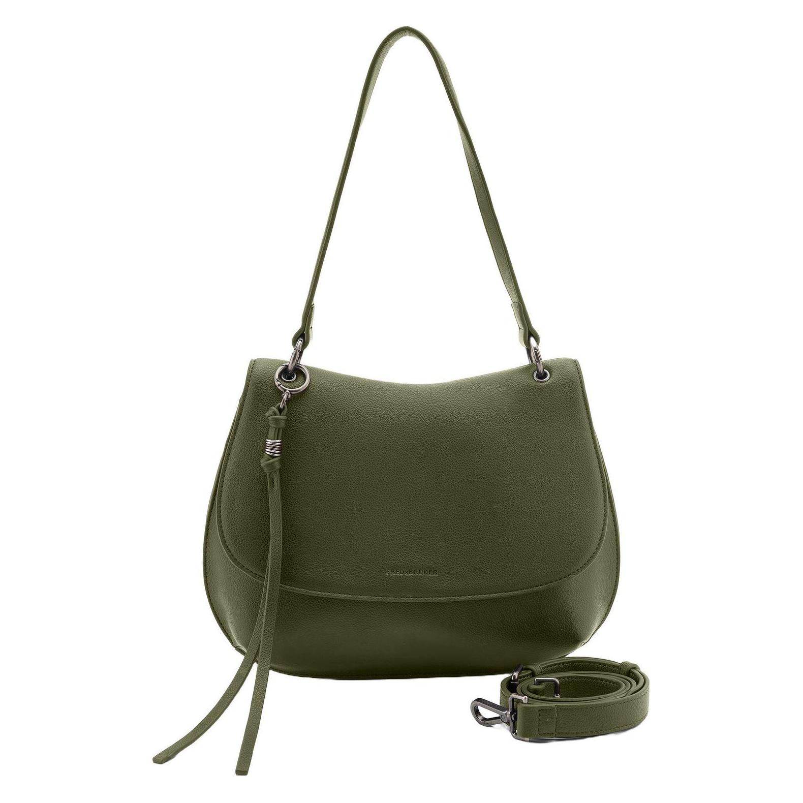 FredsBruder, Damen, Handtasche, My Bestie Big Saddle Bag, Grün