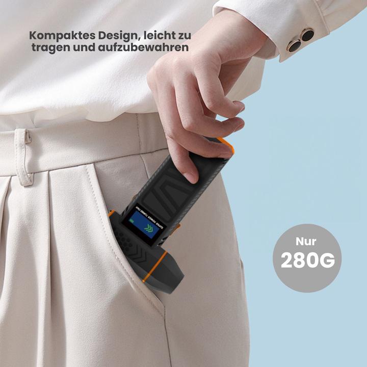 Actual product image Hermex Handventilator Tragbarer Mini-Ventilator Staubsauger Staubgebläse (80 dB)