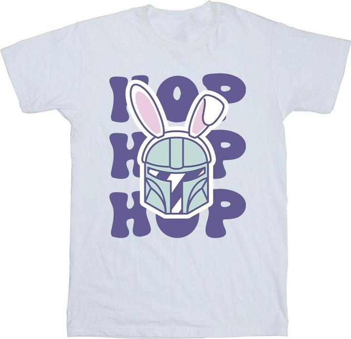 Actual product image Star Wars Mens The Mandalorian Hop Into Easter T-Shirt (4XL)
