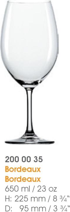 Produktbild Stölzle Longlife (65 cl, 1 Glas, Rotweingläser)