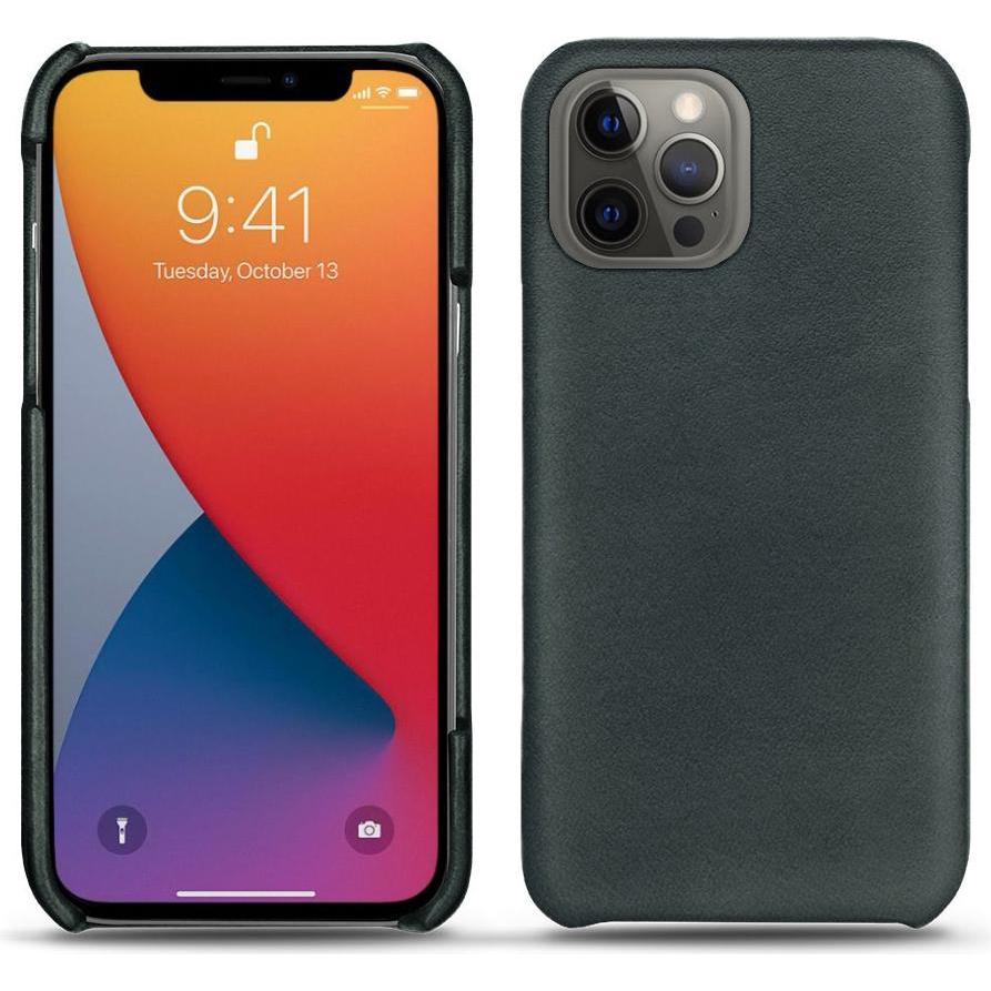 Noreve Lederschutzhülle (Apple iPhone 13 Pro), Smartphone Hülle, Blau