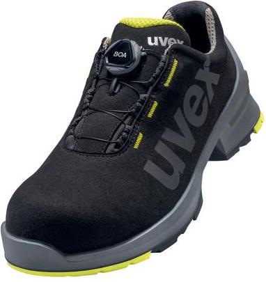 Actual product image Uvex Safety 1 Low shoes S2 65667 black, yellow width 10 size 42 (S2, 42)