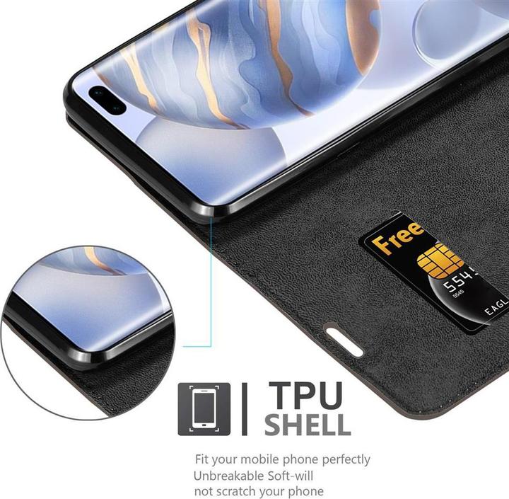 Actual product image Cadorabo Book Invisible Magnet Cover (Honor 30 Pro)