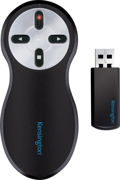 Actual product image Kensington Wireless presenter with red laser
