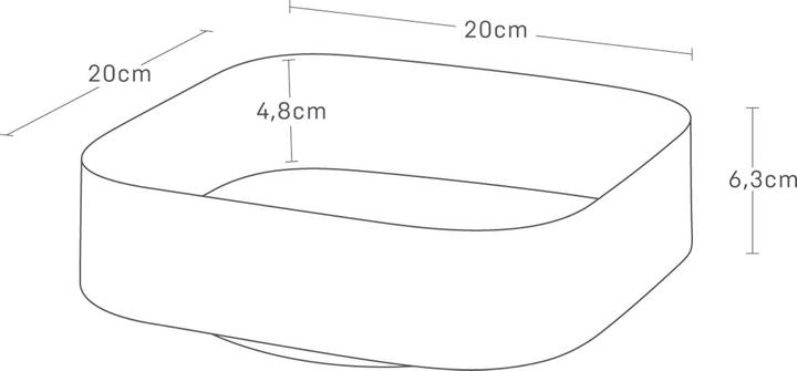 Produktbild Yamazaki Drehbare Aufbewahrungsschale TOWER