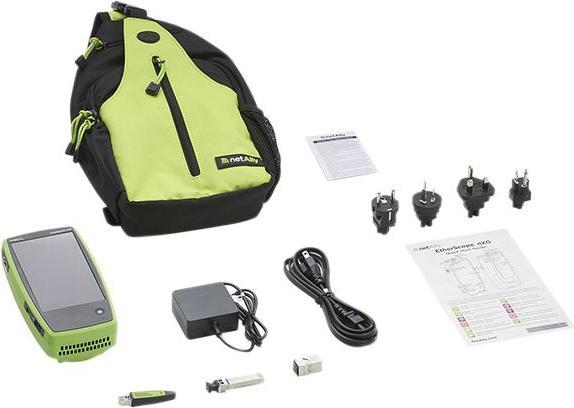 Actual product image Netally EtherScope nXG Portable Network Analyser Kit with Wi-Fi 6/6E, 10Gbps