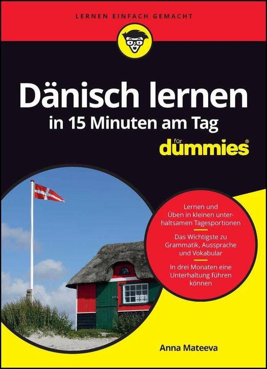 Actual product image Dänisch lernen in 15 Minuten am Tag für Dummies (German, Anna Mateeva, 2023)