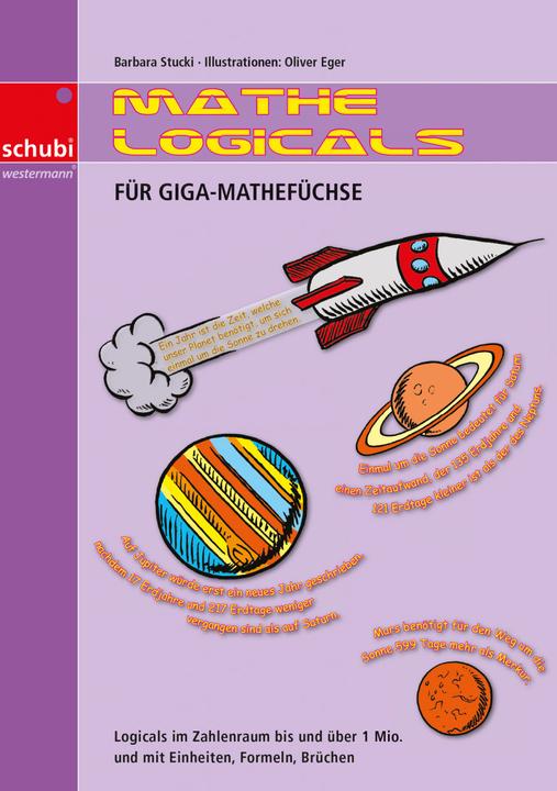 Actual product image Mathe-Logicals für Giga-Mathefüchse 5./6. Schuljahr. Kopiervorlage (German, Barbara Stucki, 2009)