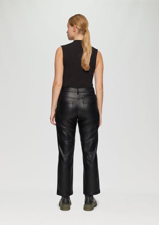 Image du produit S.Oliver Hose Kunstleder-Hose mit Ziernähten (40)