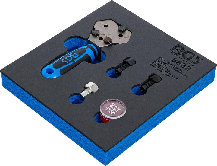 Produktbild BGS Werkstattwageneinlage 1/6: Bördelgerät DIN 4,75 / 5 / 6 mm