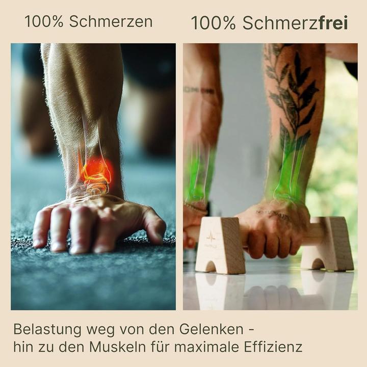 Produktbild Kraftpuls Rutschfeste Liegestütz- und Handstandgriffe