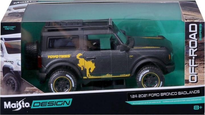 Actual product image Maisto Ford Bronco Badlands 2021 1/24