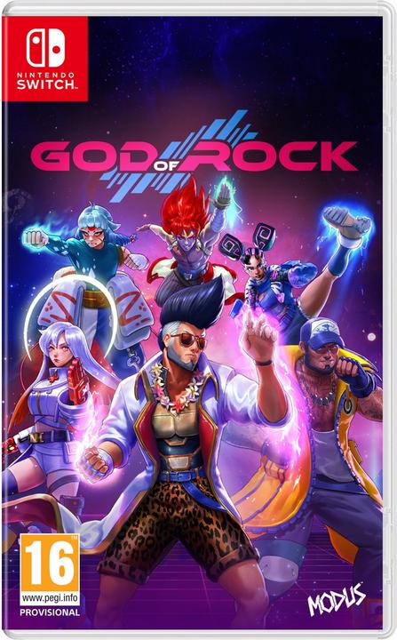 Produktbild Maximum Games God of Rock (Switch, Switch Lite, Switch OLED)