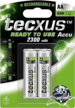 Produktbild Tecxus 23819 (1 Stk., AA, 2300 mAh)